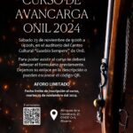 CURSO USO DE  PÓLVORA Y ARMAS DE AVANCARGA EN ONIL (23 DE NOVIEMBRE)