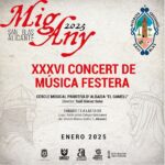 Invitación XXXVI Concierto de Música Festera. Moros y Cristianos de San Blas