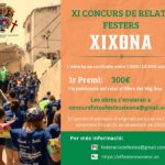 XI Concurs de Relats Festers de Xixona: 300 € i publicació al llibre del Mig Any